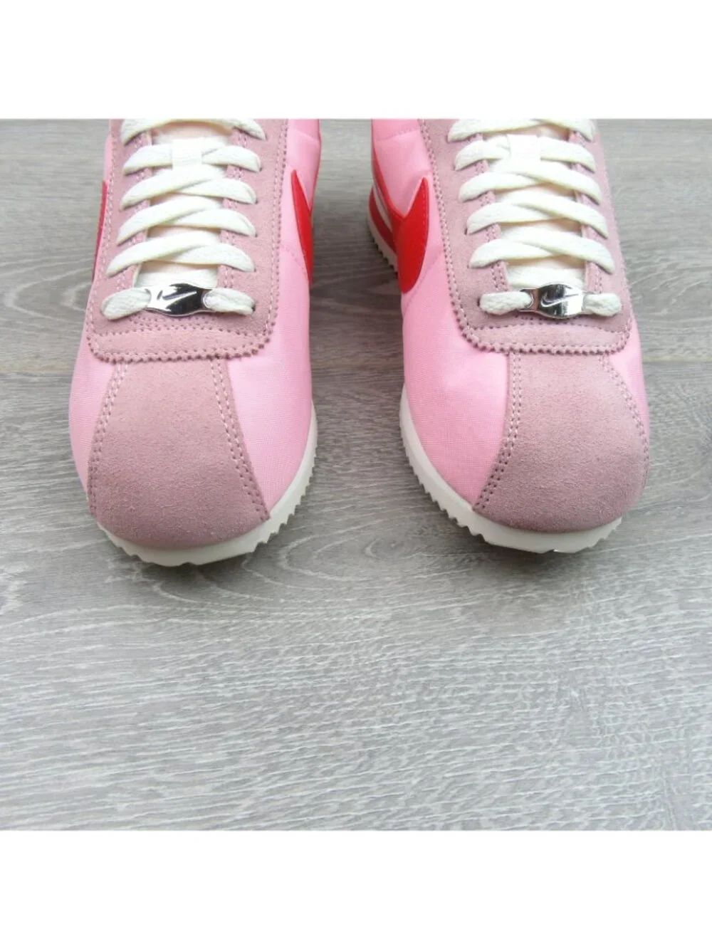 Nike Cortez TXT Valentine's Soft Pink Red Women's Sz 8.5 Sneakers NEW